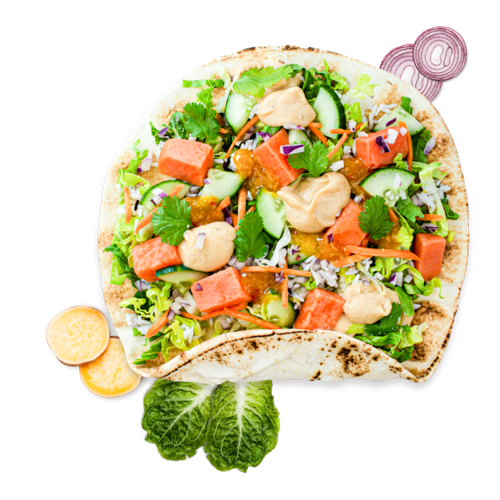 Vegan Oriental Wrap