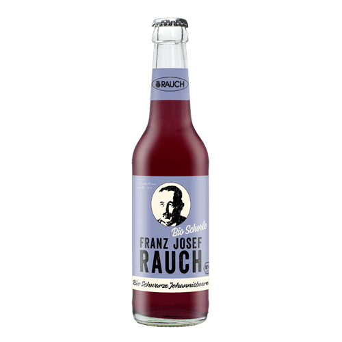 Rauch BIO-Schorle schwarze Johannisbeere 0,33l (MEHRWEG)