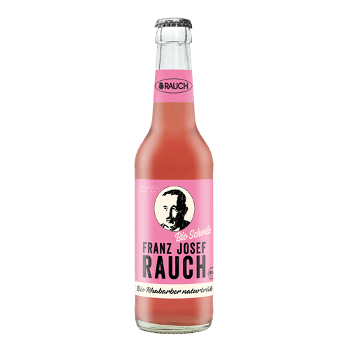 Rauch BIO-Schorle Rhabarber 0,33l (MEHRWEG)