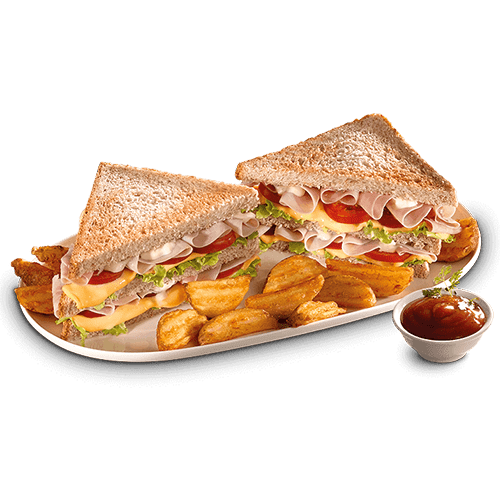 Club Sandwich Schinken