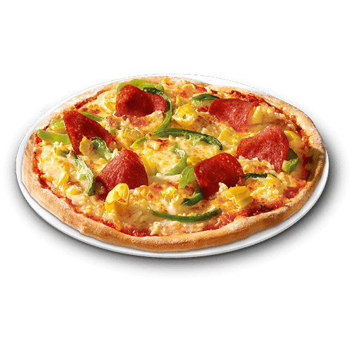 Pizza Mittagsgenuss