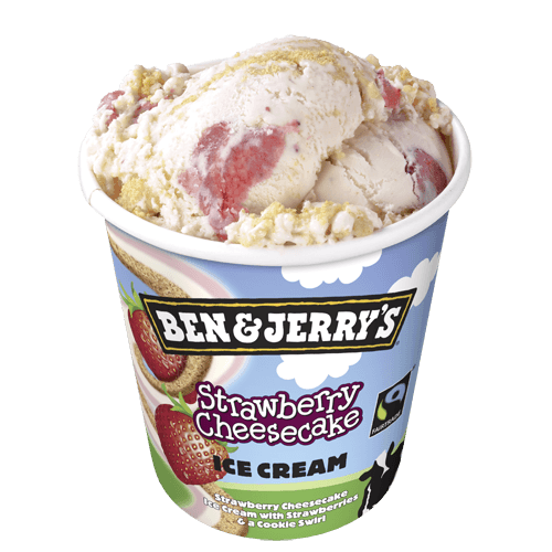 Ben & Jerry's Strawberry Cheesecake 500ml