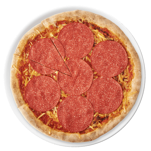 Pizza alla Salame (vegan)