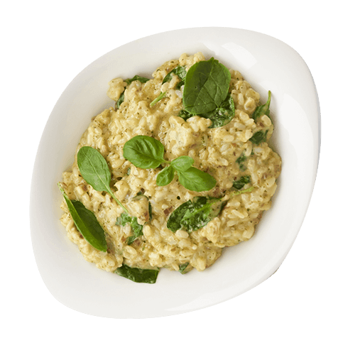 Risotto Gorgonzola e spinachi