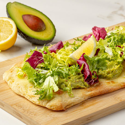 Pinsa Guacamole con Limone