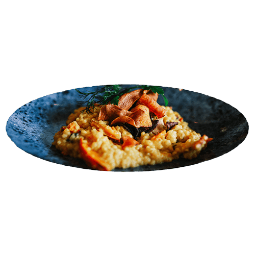 Kürbis-Perlgraupenrisotto (vegetarisch)