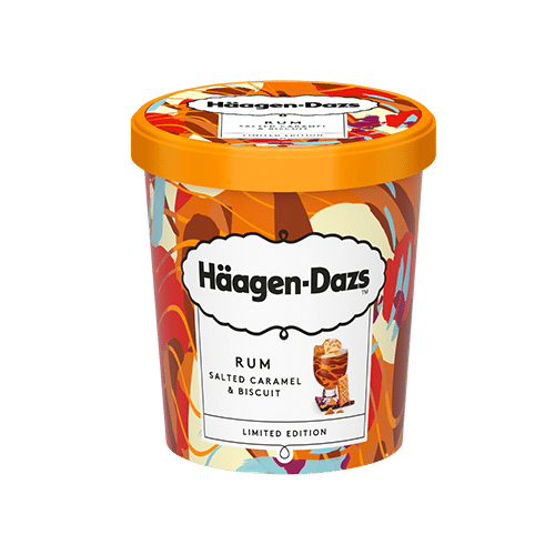 HD Rum Salted Caramel & Biscuit (460 ml)