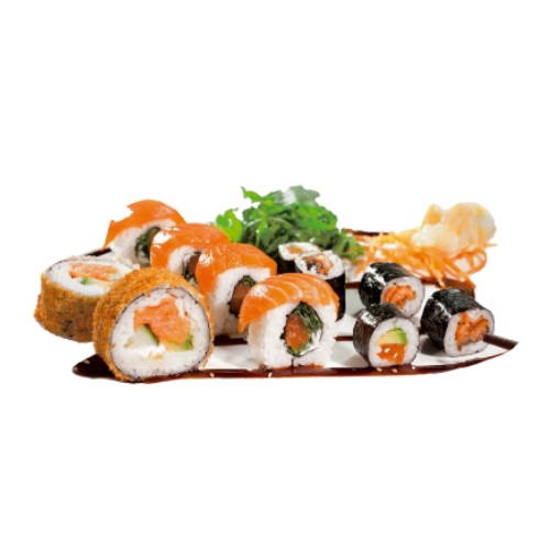 Salmon Mix Menü