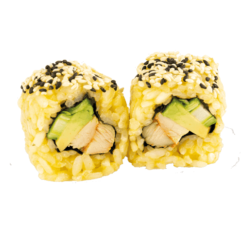Inside Out Curry Chicken Avocado (8 Stück)