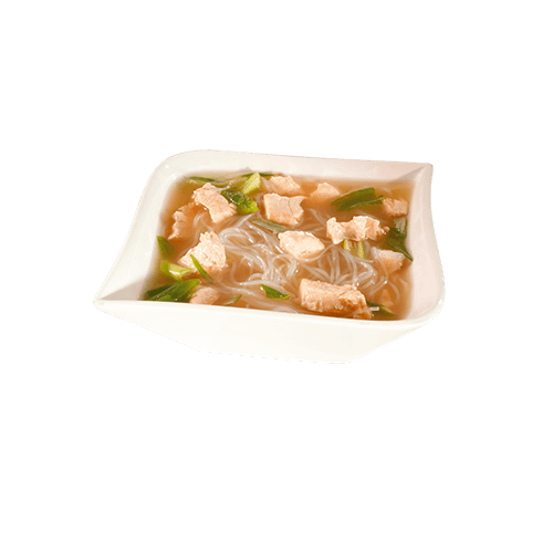 Lachssuppe