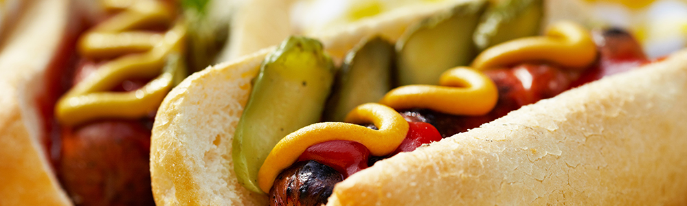 Lunch hot dogs