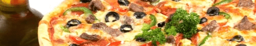 Pizzastücke