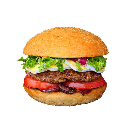 French Burger Menü