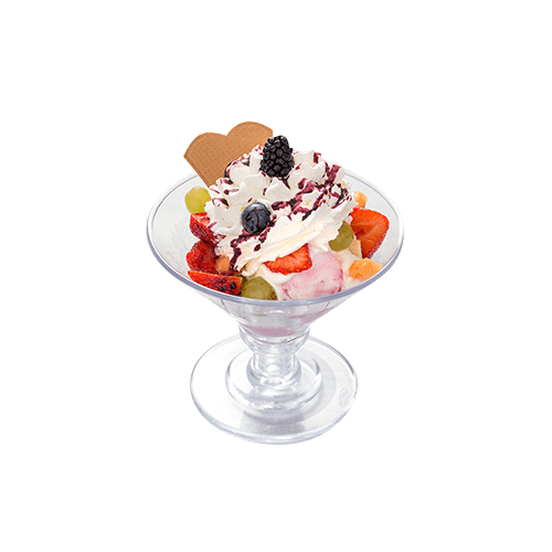 Eisbecher Frucht