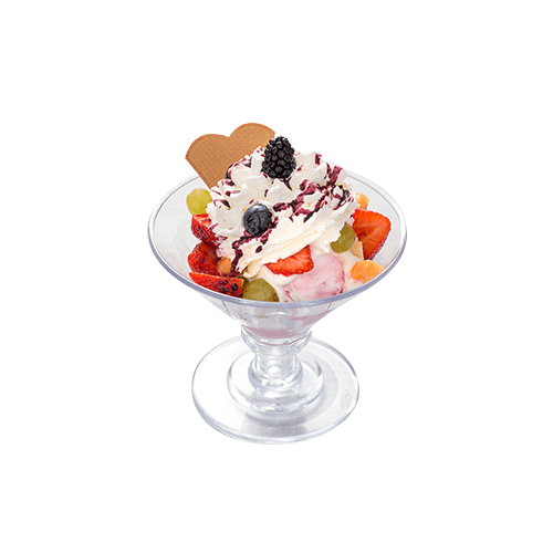Eisbecher Joghurt-Frucht