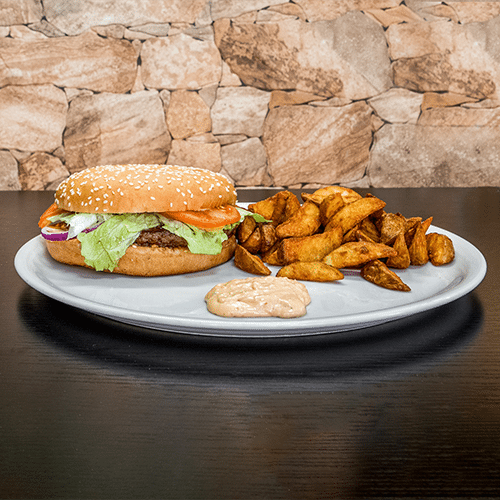 Super Burschi Burger - Menü