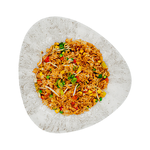 Gebratener Reis mit Wok-Gemüse