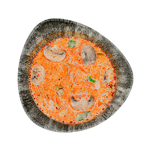Rote Curry Suppe (scharf)