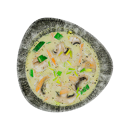 Grüne Curry Suppe (scharf)
