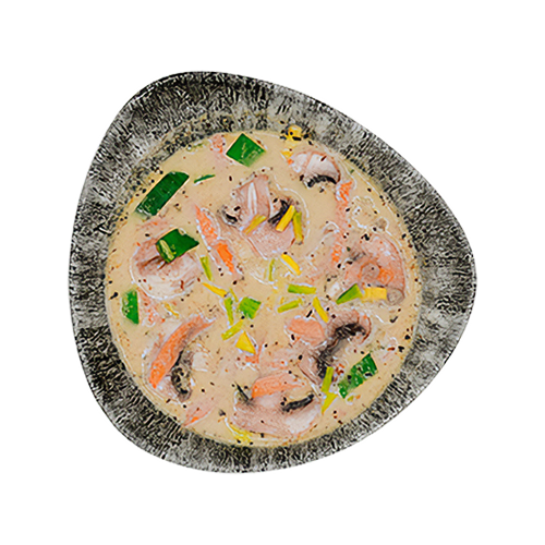 Kokos-Erdnuss Suppe