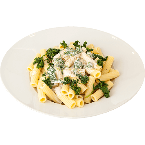 Pasta Spinat-Sahne-Sauce