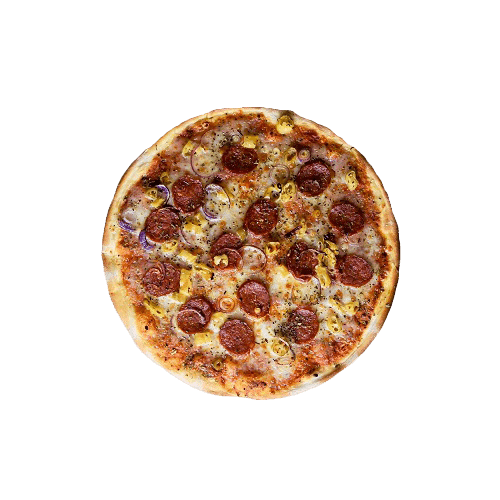Pizza Diavola (scharf)