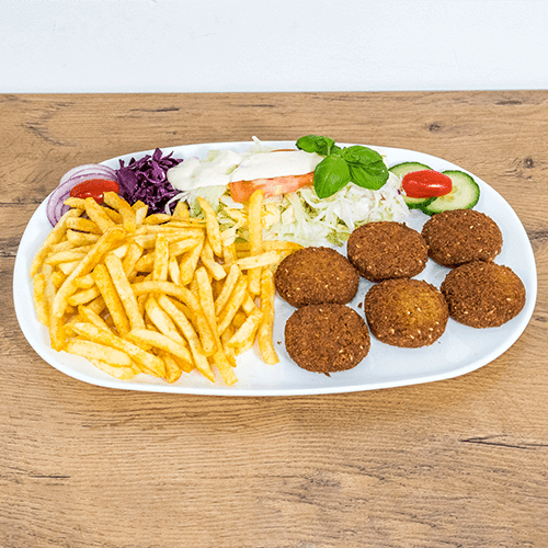 Falafel Teller (6 Stück)