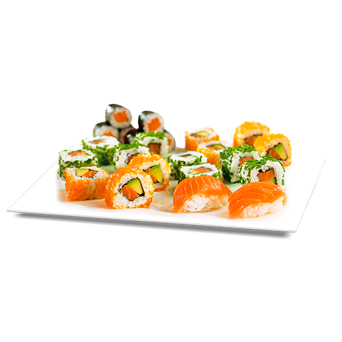 Lachs Menü