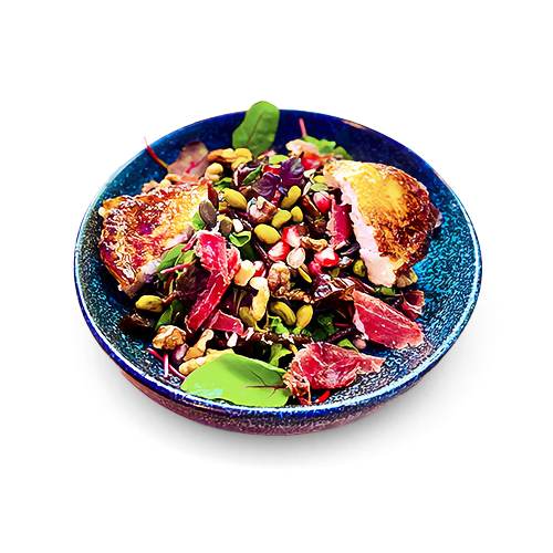 Grilled Goat's Cheese Salad