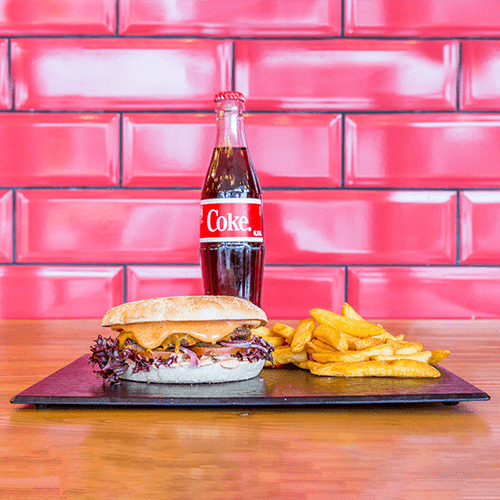 Cheeseburger Menü