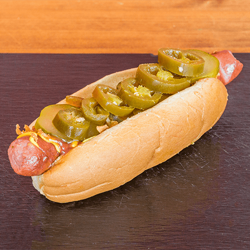 Hot Dog Chili Cheese Menü