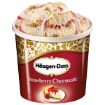 Häagen Dazs Strawberry-Cheesecake 95ml