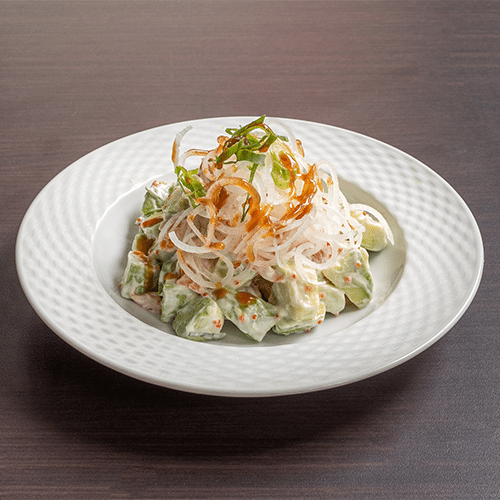 Lachs Avocado Salat