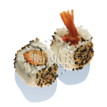 Fried Ebi Maki Inside Out