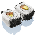 Maguro Avocado Maki Inside Out