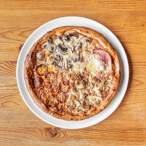 Pizza Vierjahreszeiten