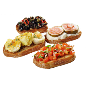 Bruschetta (4 Stück)