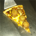 Currywurst Pizza