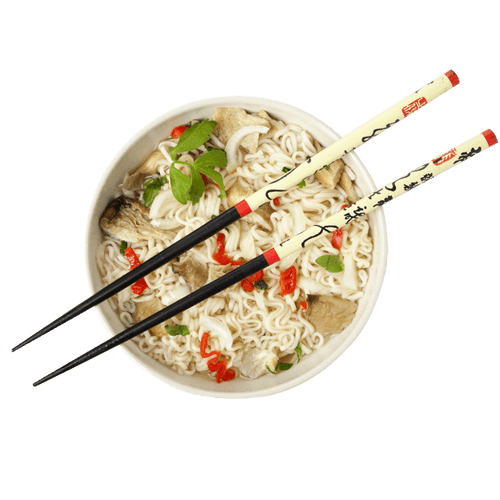 Japanische Udon Suppe
