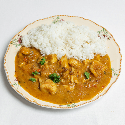 Chicken Madras (scharf)