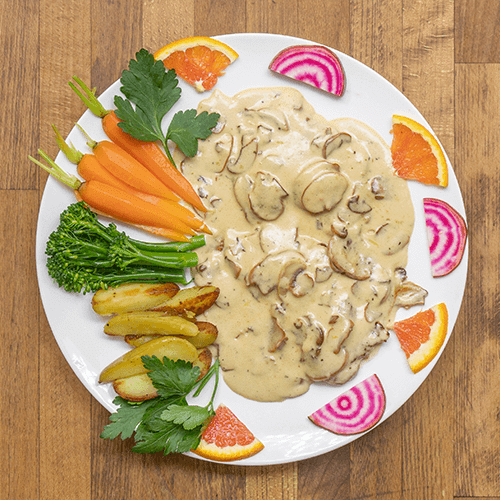 Scaloppine ai funghi