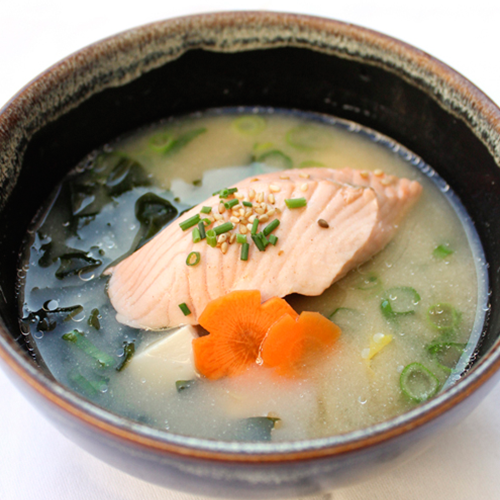 Lachs Suppe
