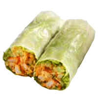 Shrimp Tartar Maki (2 Stück, scharf)