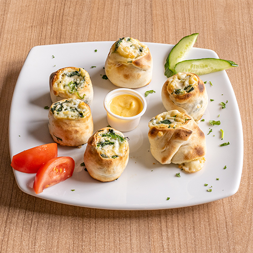 Pizza Roll Spinat