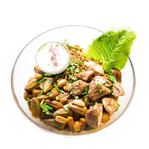 Green Okra Bowl Chicken