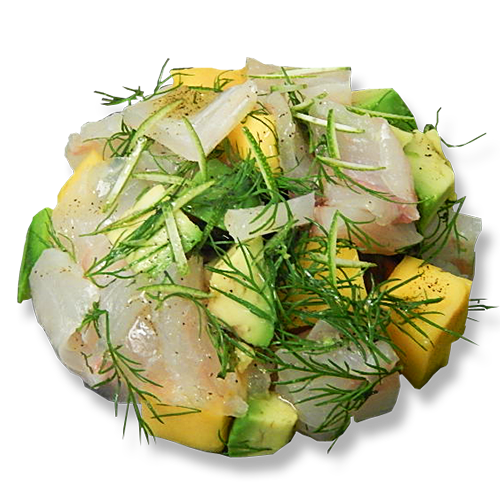 Loup de Mer-Mango Tartar
