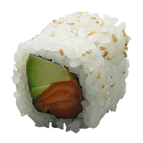 Salmon Avocado Inside Out