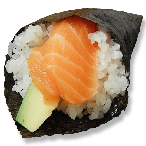Salmon Avocado Temaki