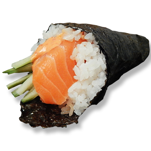 Spicy Salmon Temaki