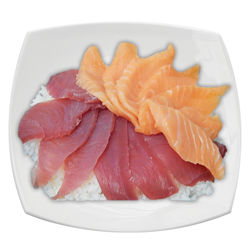 Salmon & Tuna Chirashi